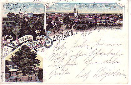 Schwabach PLZ 8540