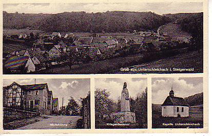 Unterschleichach PLZ 8729