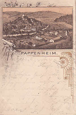 Pappenheim PLZ 8834
