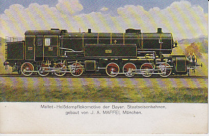 Lokomotive, Maffei, Bayrische Staatseisenbahnen