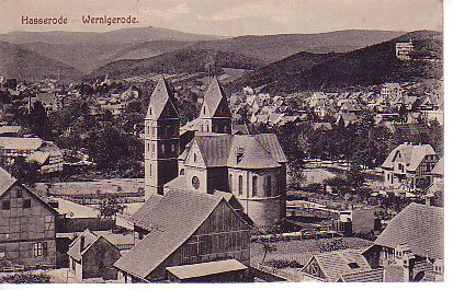 Wernigerode Hasserode PLZ O-3700
