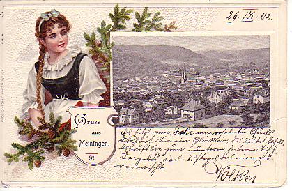 Meiningen PLZ O-6100