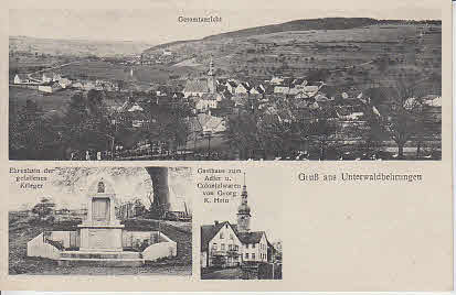 Unterwaldbehrungen PLZ 8741