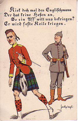 Kiek doch mal den Englischmann
