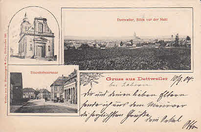 Dettweiler Dettwiller Elsaß