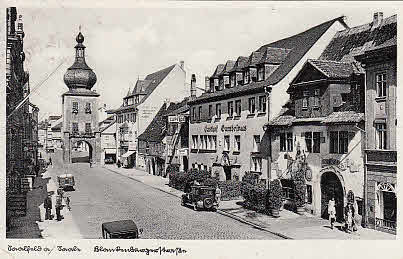 Saalfeld Saale PLZ O-6800