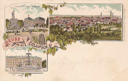 Erlangen PLZ 8520