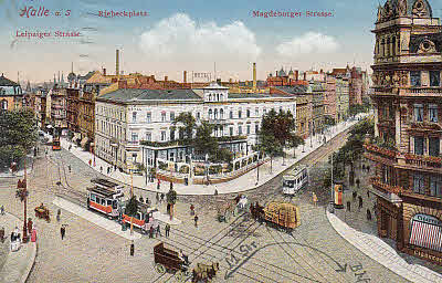 Halle Saale PLZ O-4000