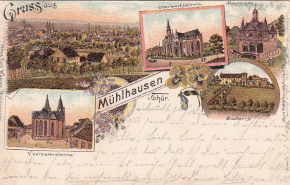 Mühlhausen PLZ O-5700