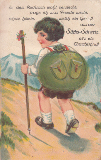 Leporello Gruß aus der Sächsischen Schweiz