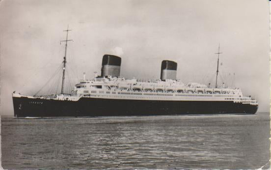 Dampfer "French Line Liberté"