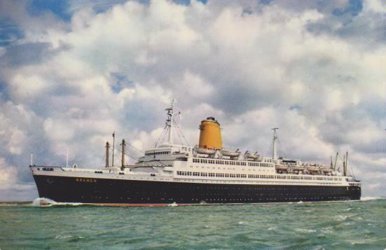 Dampfer "Norddeutscher Llyod - Bremen"