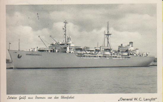Dampfer "General W.C. Langfitt"