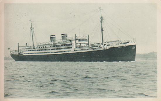 Dampfer "Hamburg - America Linie - Magdalena"