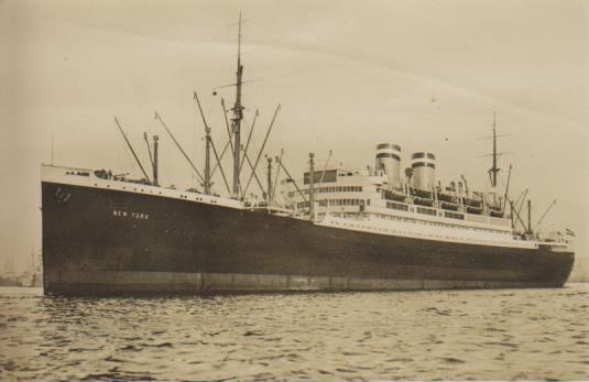 Dampfer "Hamburg - America Linie - New York "