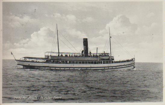 Dampfer " Frisia "
