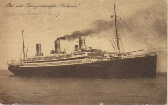 Dampfer "Reliance"