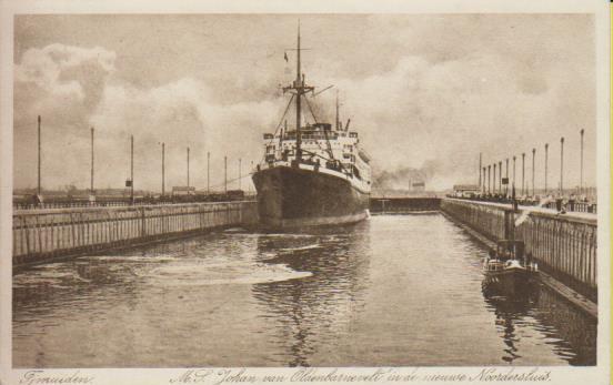 Dampfer " M.S. Johan van Oldenbarnevelt "