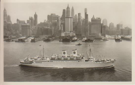 Dampfer " M.S. Gripsholm "