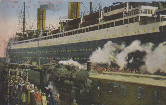 Dampfer " Columbus "