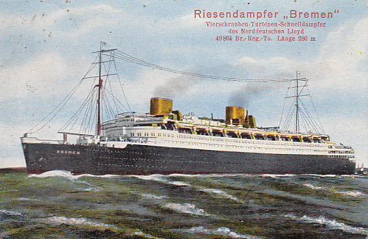 Riesendampfer Bremen