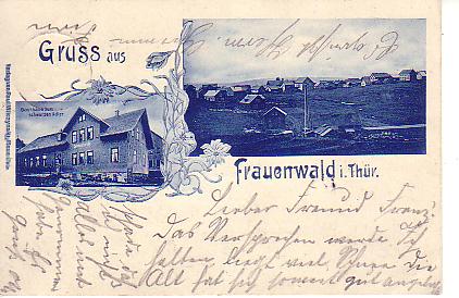 Frauenwald PLZ O-6304