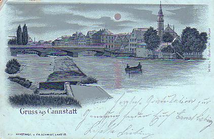 Stuttgart Cannstatt PLZ 7000