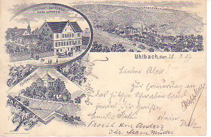 Stuttgart Uhlbach PLZ 7000