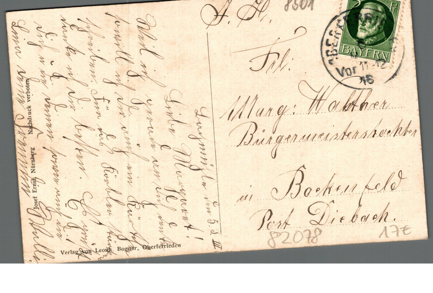Oberferrieden PLZ 8501