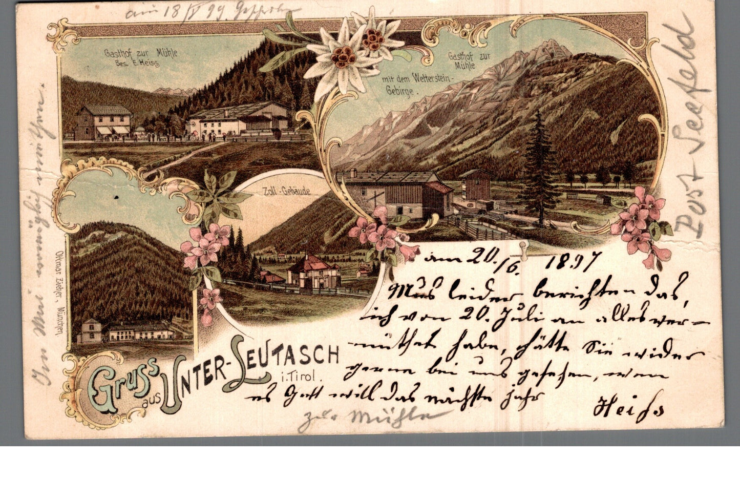 Unter-Leutasch i. Tirol PLZ A-6105