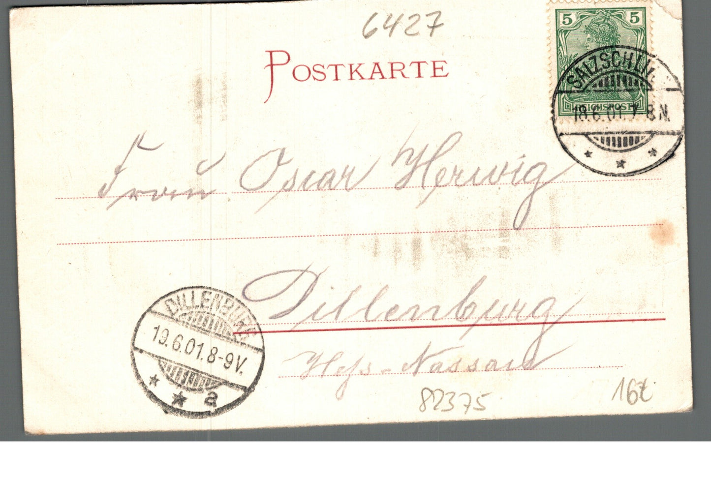Bad Salzschlirf PLZ 6427