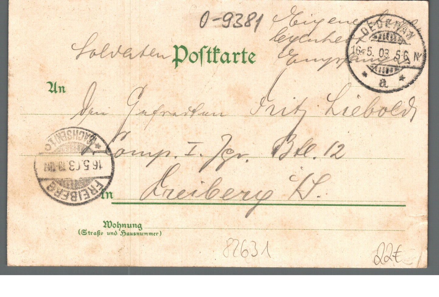 Görbersdorf PLZ O-9381