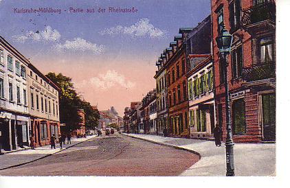 Karlsruhe Mühlburg PLZ 7500