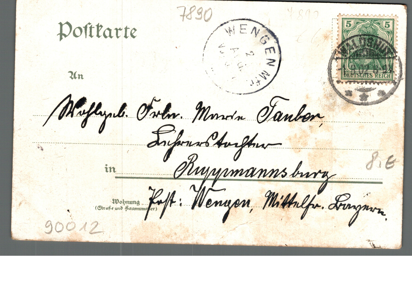 Waldshut PLZ 7890