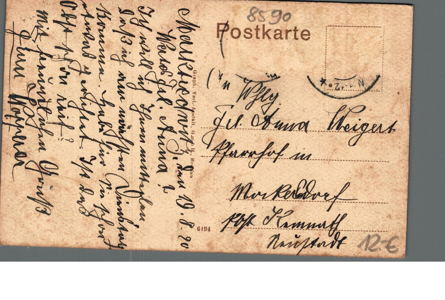 Marktredwitz PLZ 8590