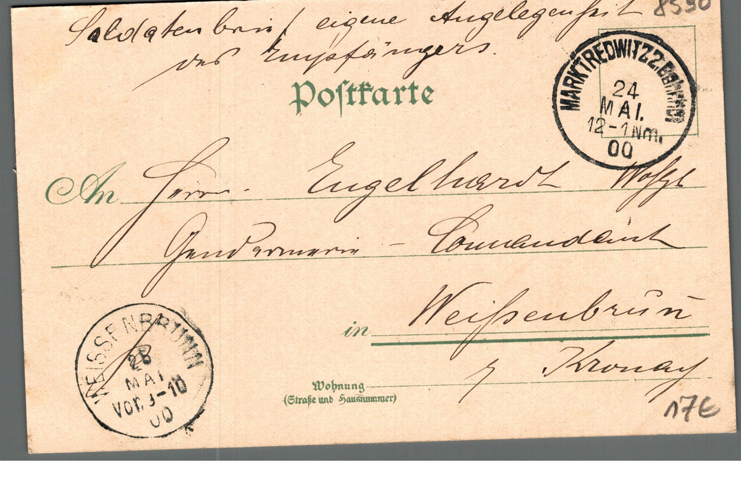 Marktredwitz PLZ 8590