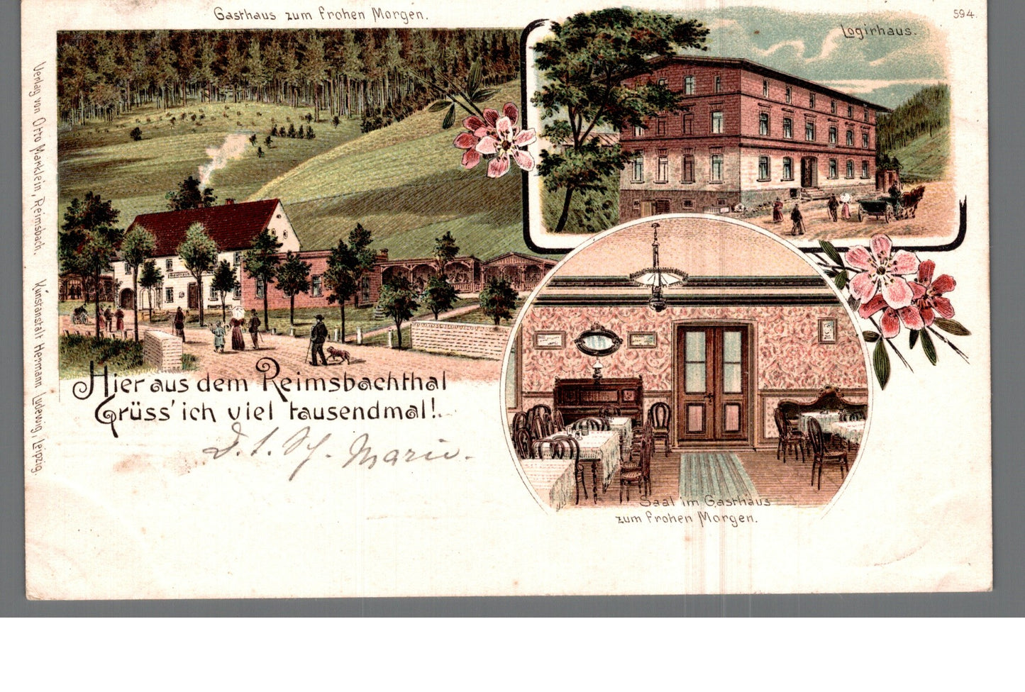 Reimsbachtal Wüstegiersdorf Schlesien
