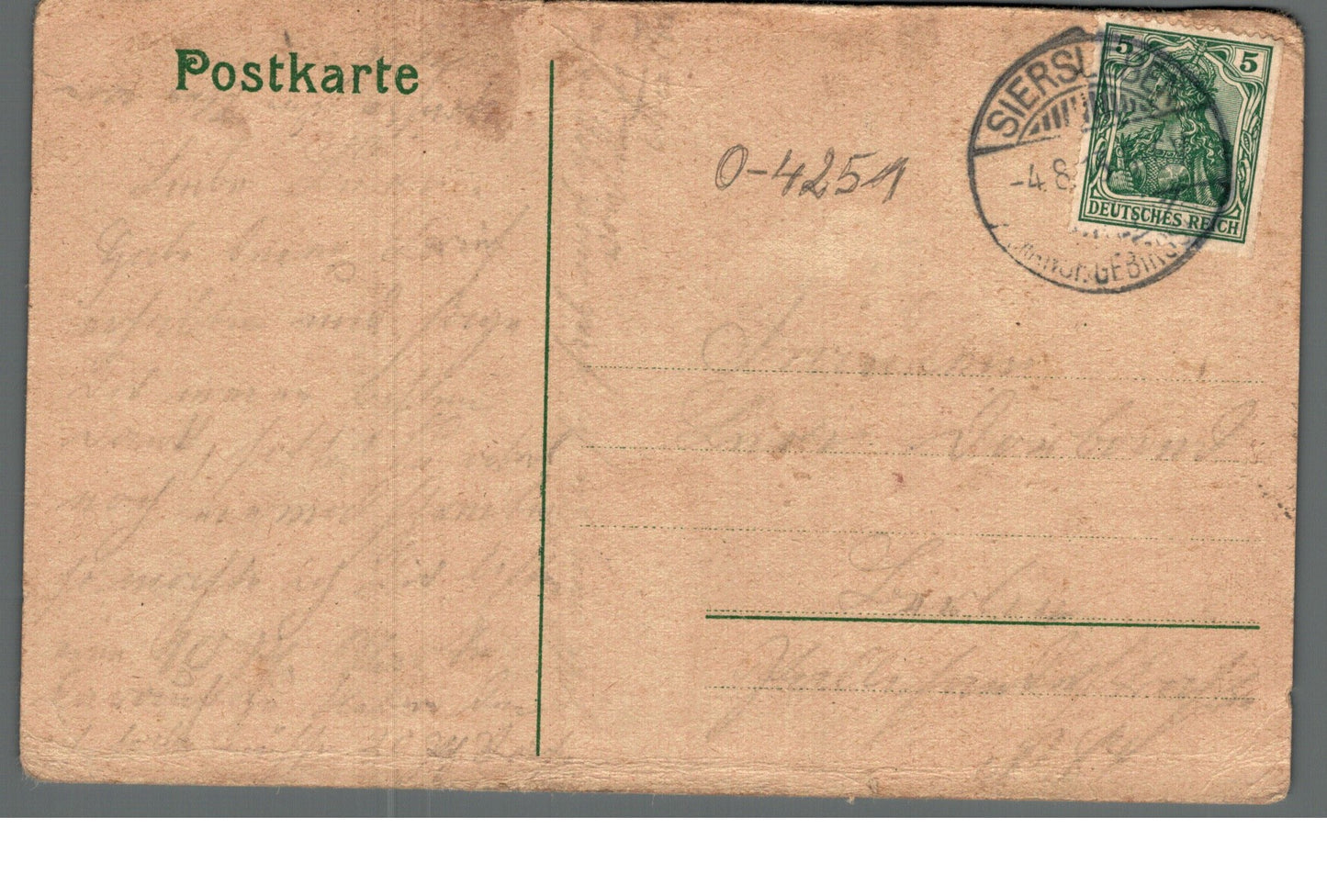 Siersleben PLZ O-4251
