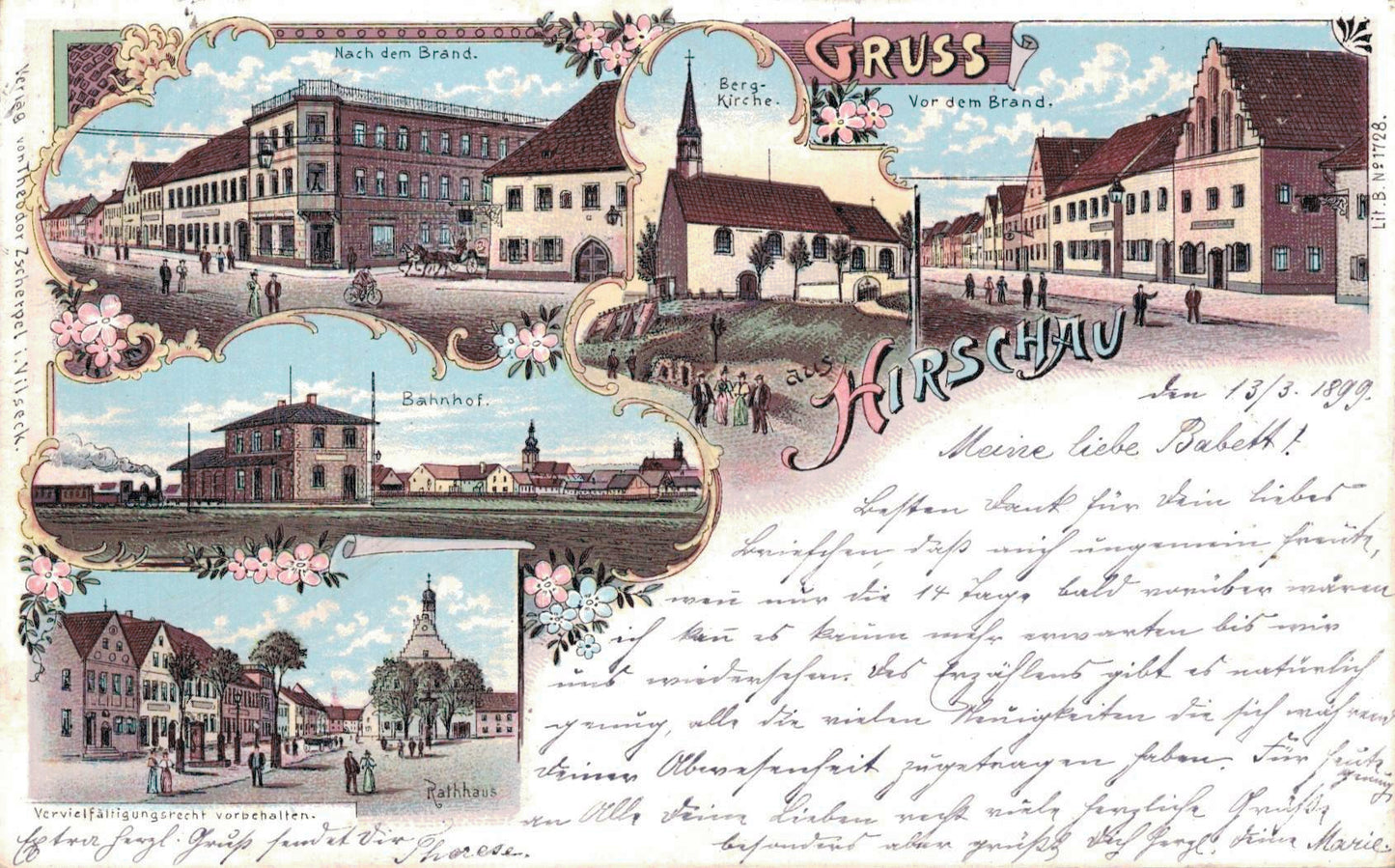Hirschau PLZ 8452
