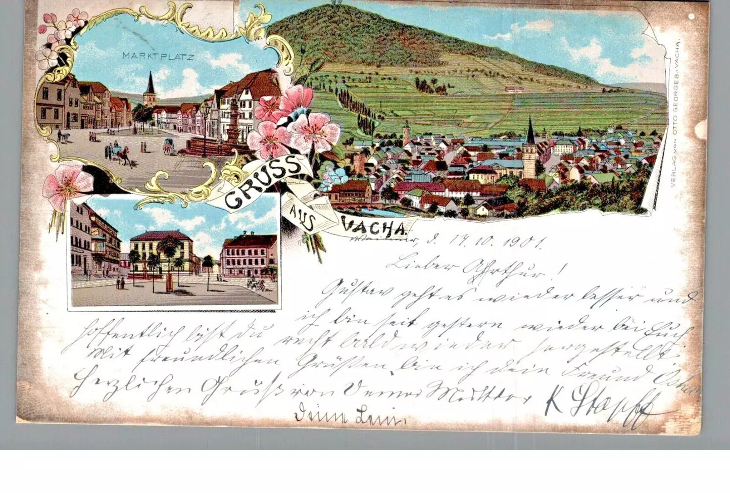 Vacha Wartburgkreis PLZ O-6220