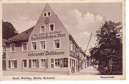 Stadt Wehlen PLZ O-8306