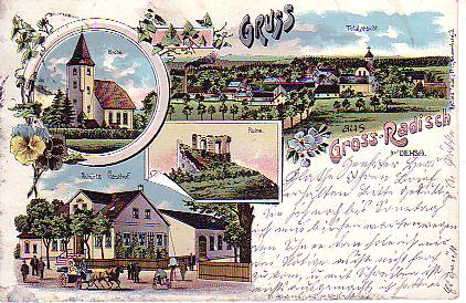 Groß Radisch PLZ O-8921