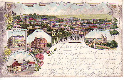 Hohenstein-Ernstthal PLZ O-9270