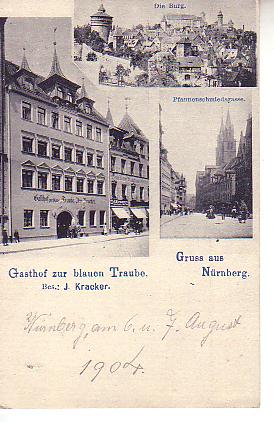 Nürnberg PLZ 8500