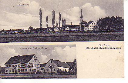 Oberhatzkofen PLZ 8303