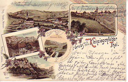 Kleinziegenfelder Thal PLZ 8628