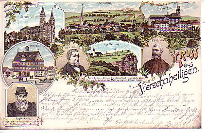 Staffelstein-Vierzehnheiligen PLZ 8623