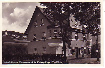 Warmensteinach PLZ 8581