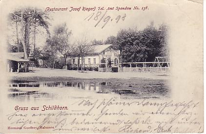 Berlin Schildhorn Bezirk Wilmersdorf