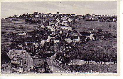 Hohenberg Eger PLZ 8591